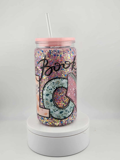 Book Lover 16 oz Acrylic Snowglobe Tumbler